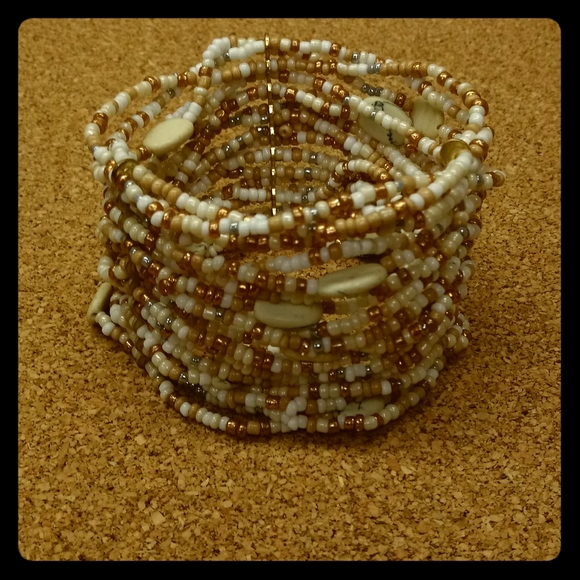 Boho Bracelet Beaded Layered Boho Jewelry Stone - Picture 5 of 5